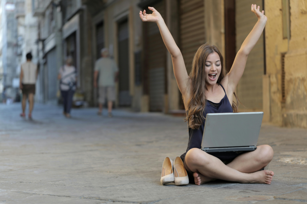 Celebrating small wins and rewarding yourself as part of a journey towards self-improvement and a healthy lifestyle.